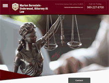 Tablet Screenshot of msbernsteinlaw.com